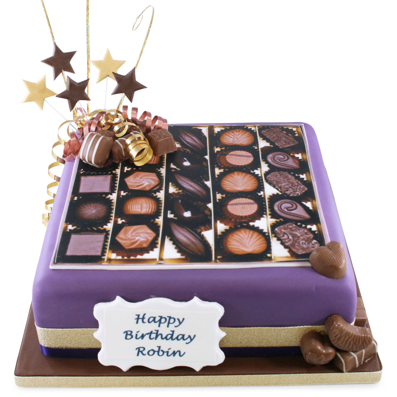 Chocolate box cake | Chocolate box cake, Lolly cake, Birthday cake chocolate