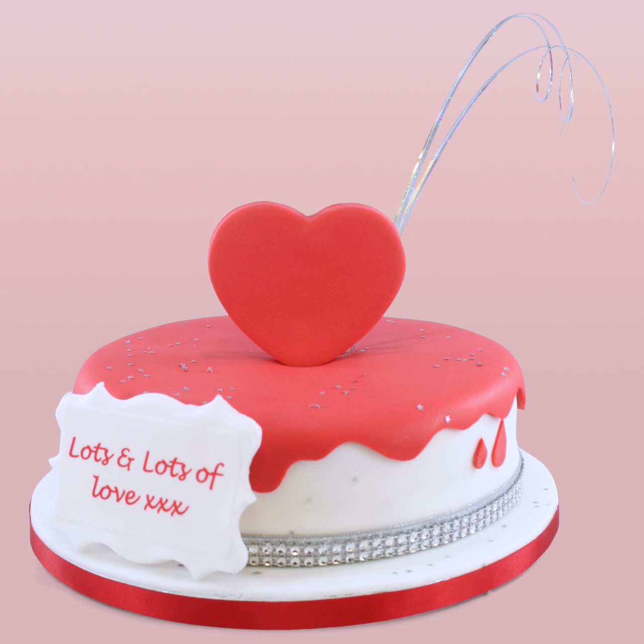 Red Velvet heart Cake – BakersG India