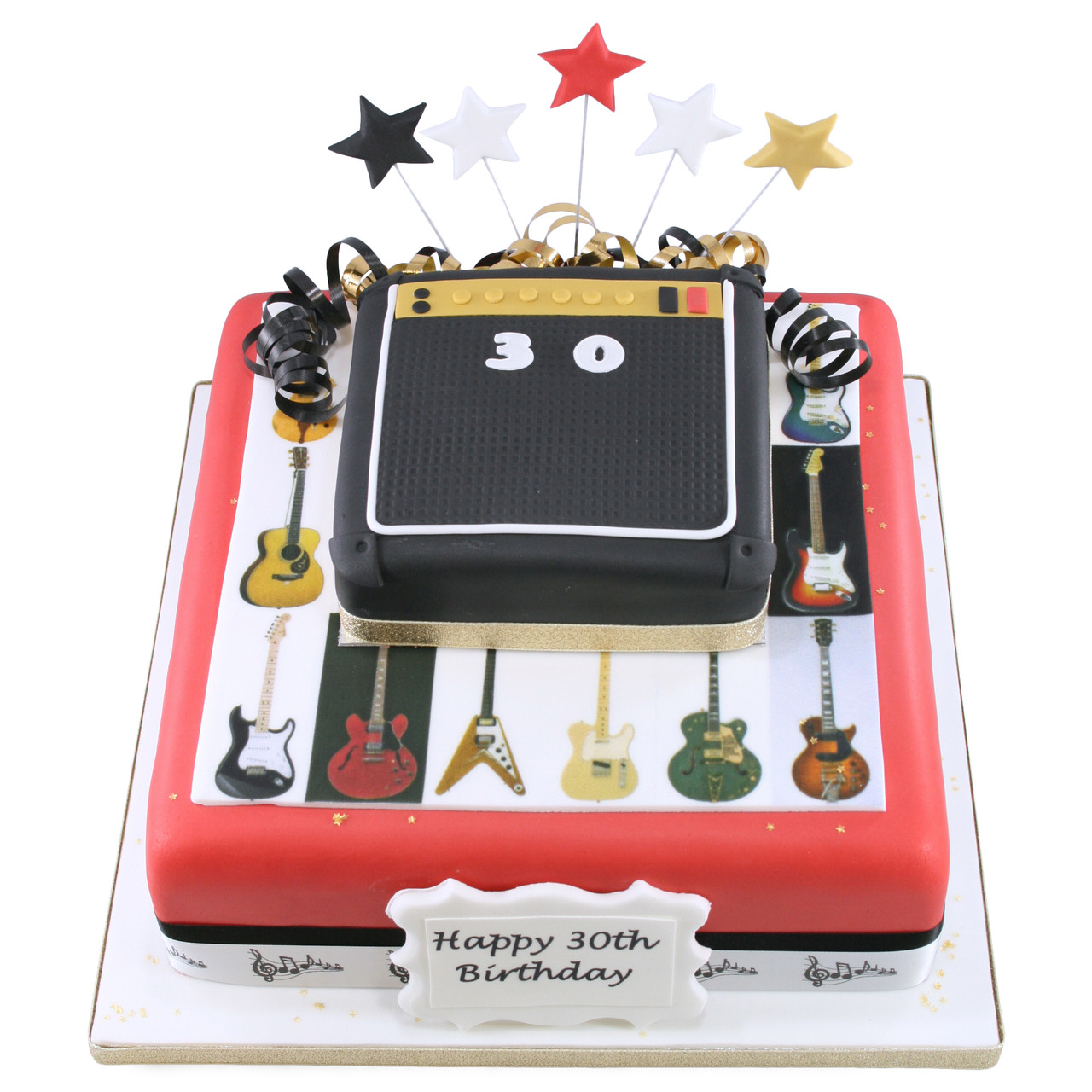 Guitar- Electric2 dz Cupcake Cake - We Create Delicious Memories - Oakmont  Bakery