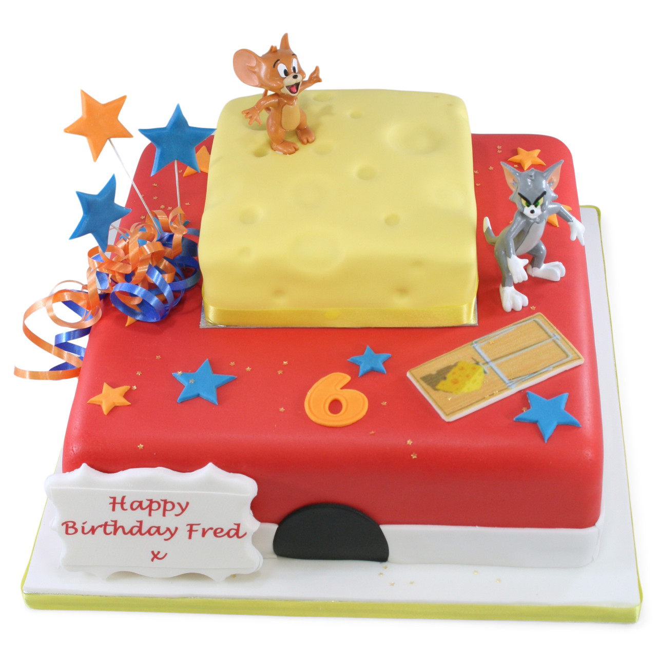 Tom and Jerry Cake with photo 1