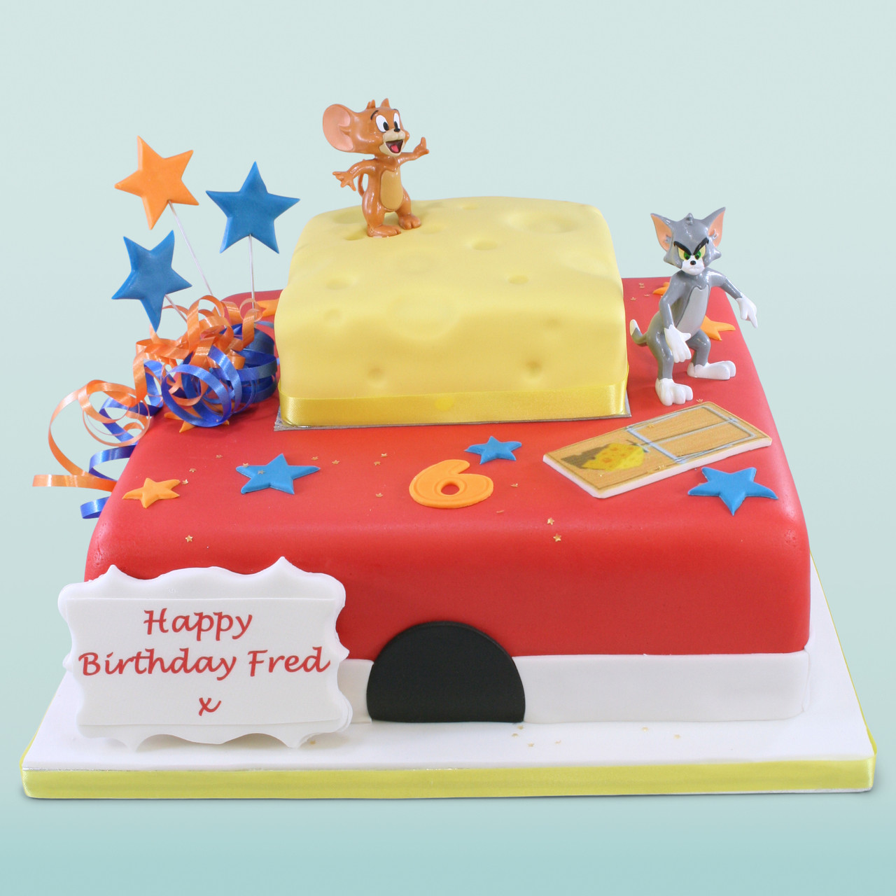 Tom and Jerry Cake | Birthday Cake for Kids | Tom and Jerry Theme Cake –  Liliyum Patisserie & Cafe