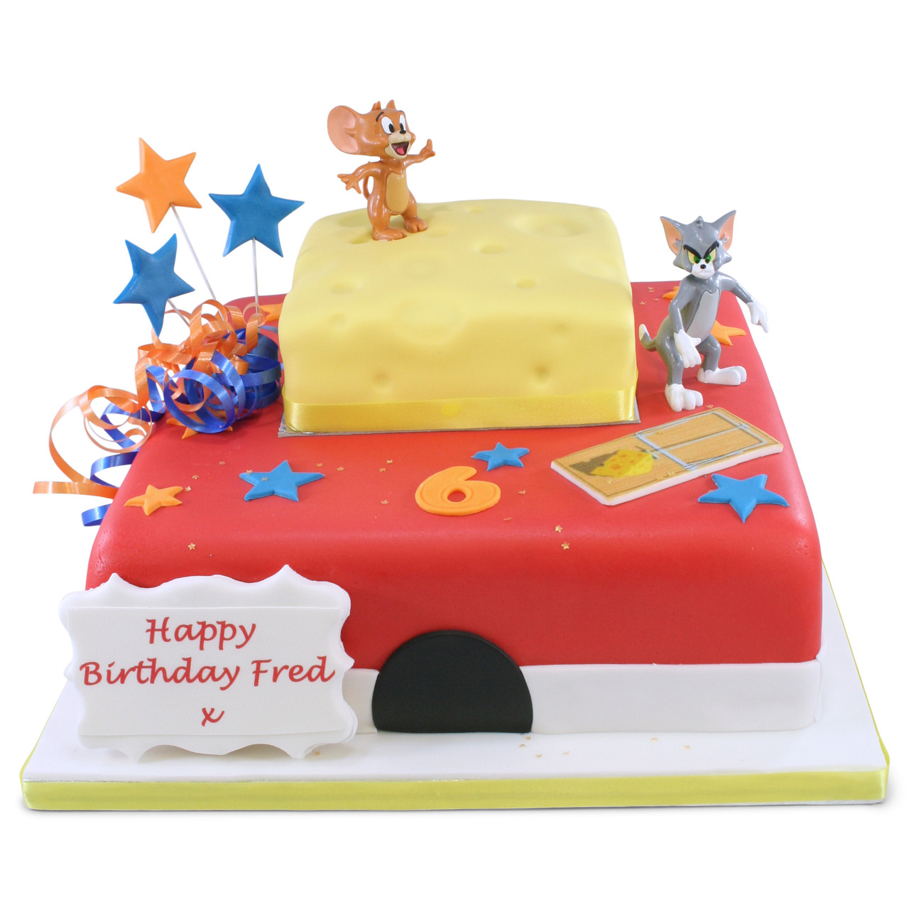 Tom and Jerry Cake - Dough and Cream