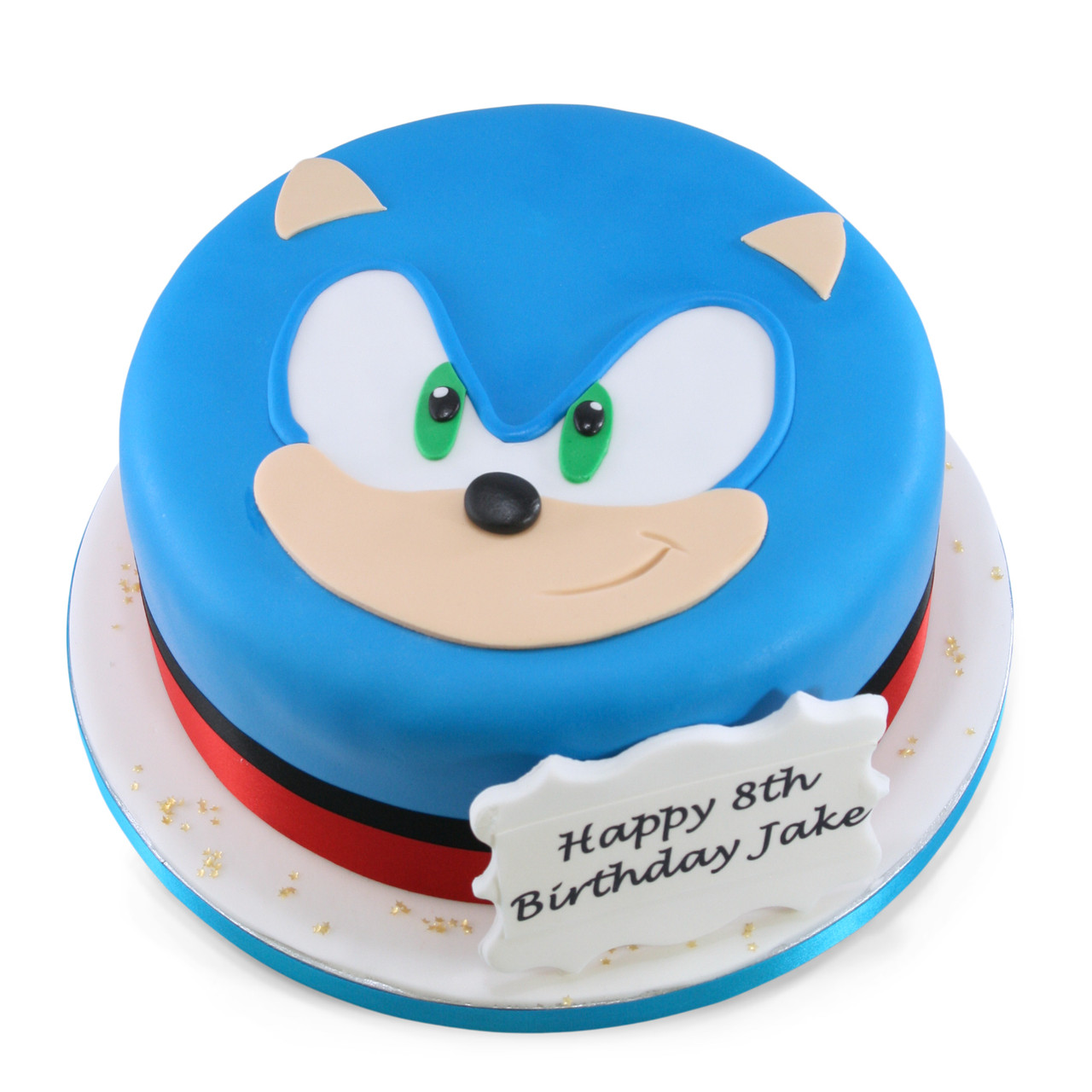 Sonic the Hedgehog Theme Cake/ Cake Decorating Tutorials from start to  finish - YouTube