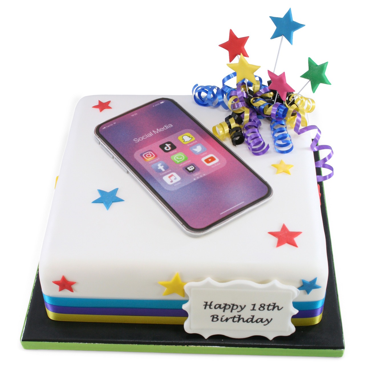 IPhone Cake Decoration Idea Recipe by Vicky@Jacks Free-From Cookbook -  Cookpad