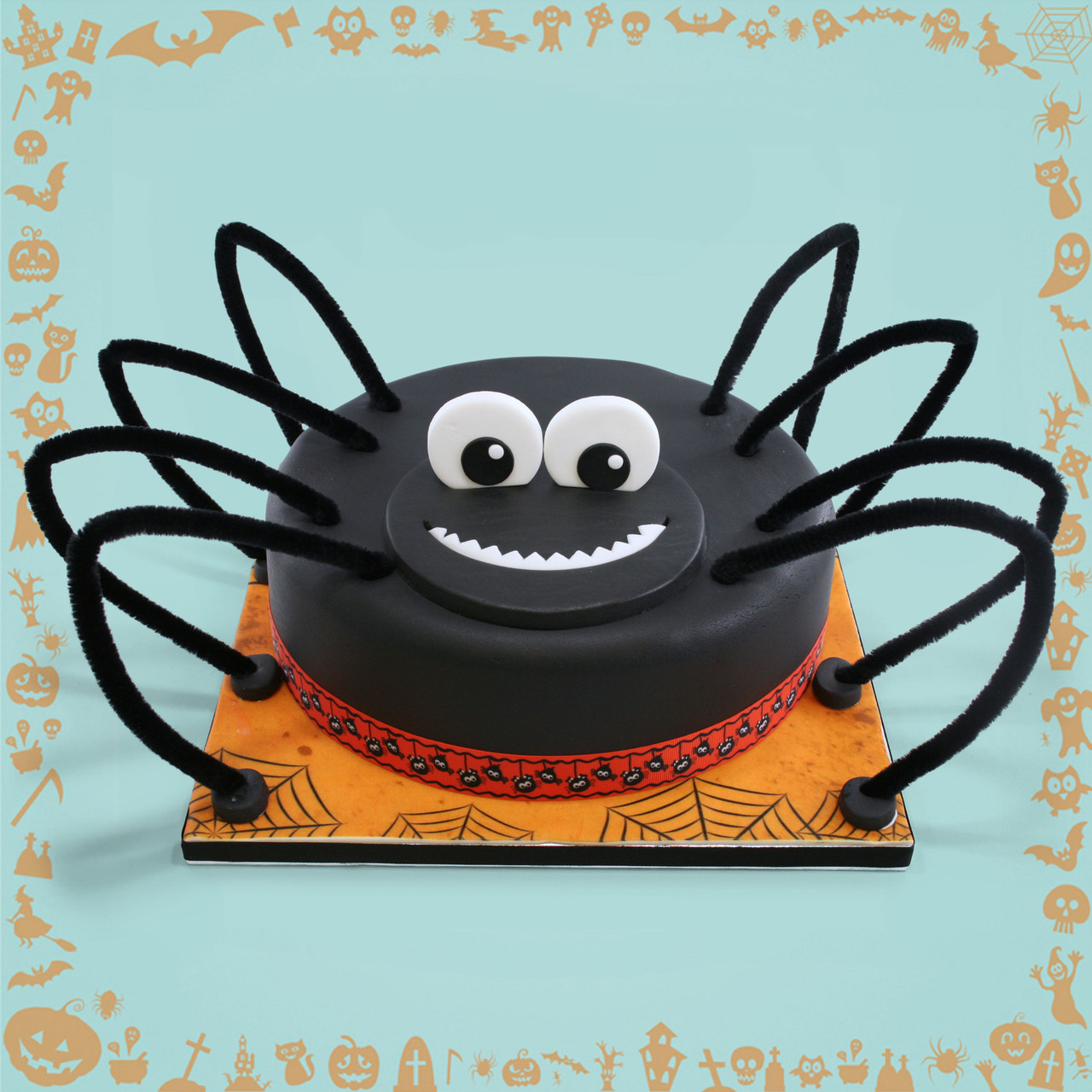 Incy Wincy Spider Cake | Gloverly Cupcakes