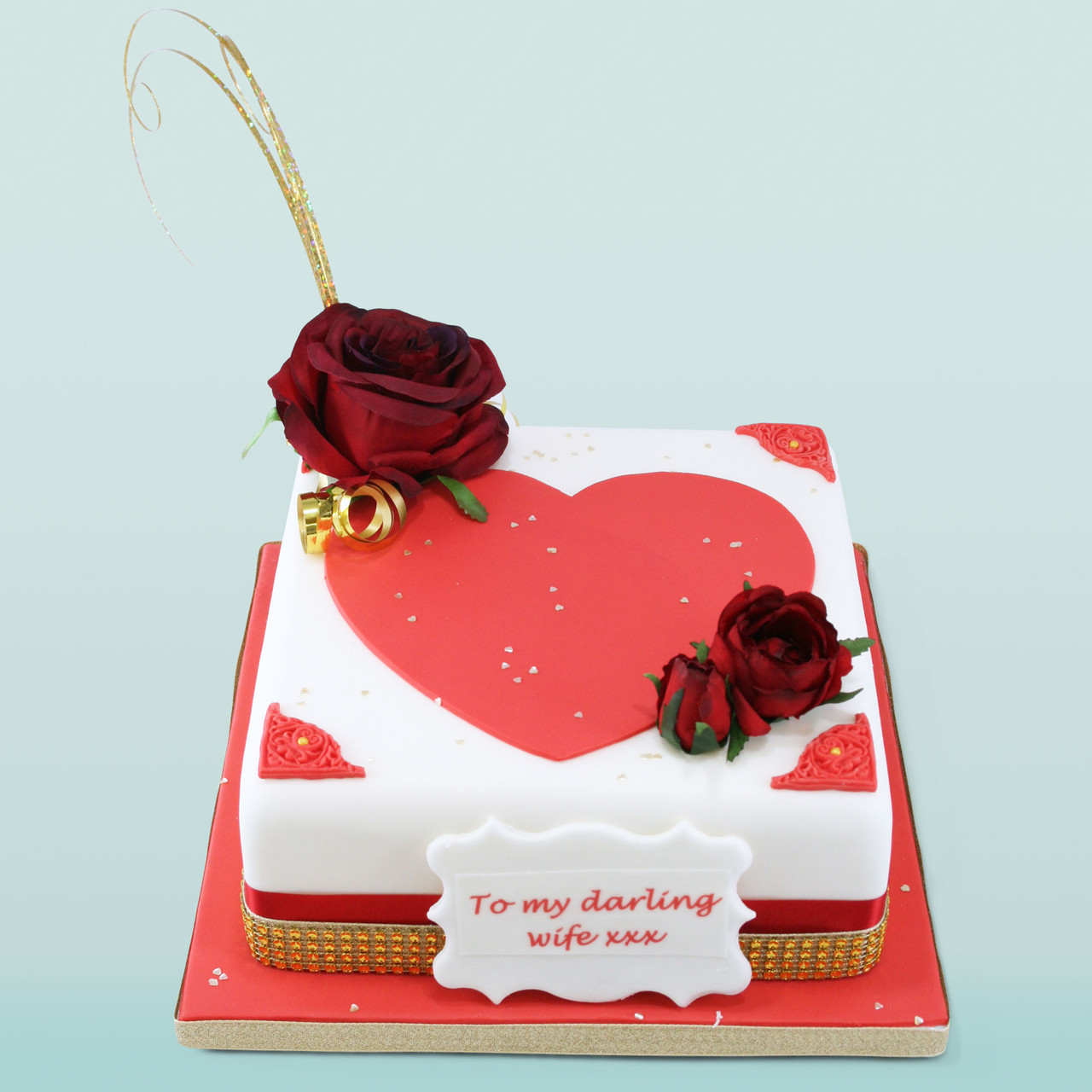 Valentines Cake - 1110 – Cakes and Memories Bakeshop