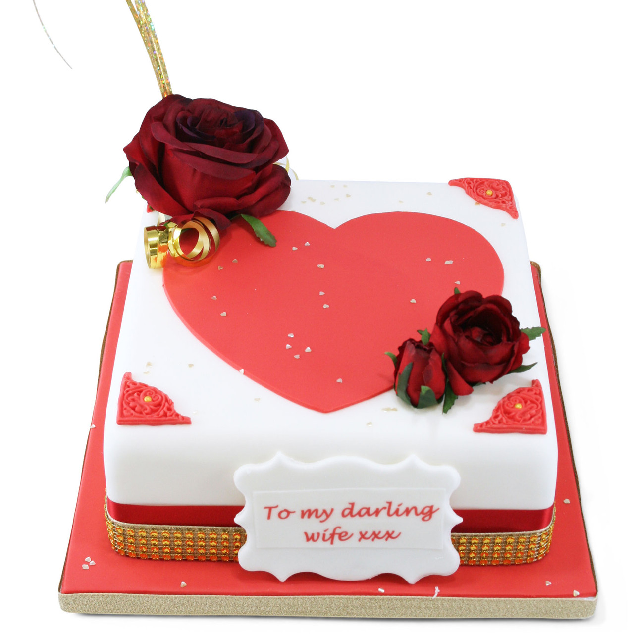 Wine Valentine Cakes | Valentine Day Cake Delivery