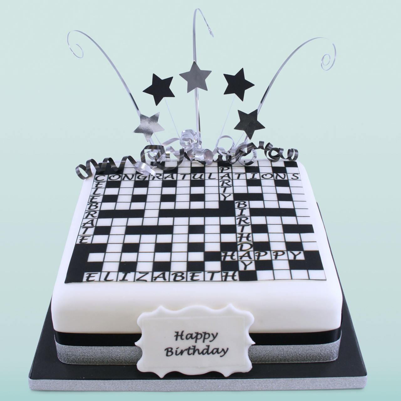 Crossword Cake | Birthday cakes | The Cake Store