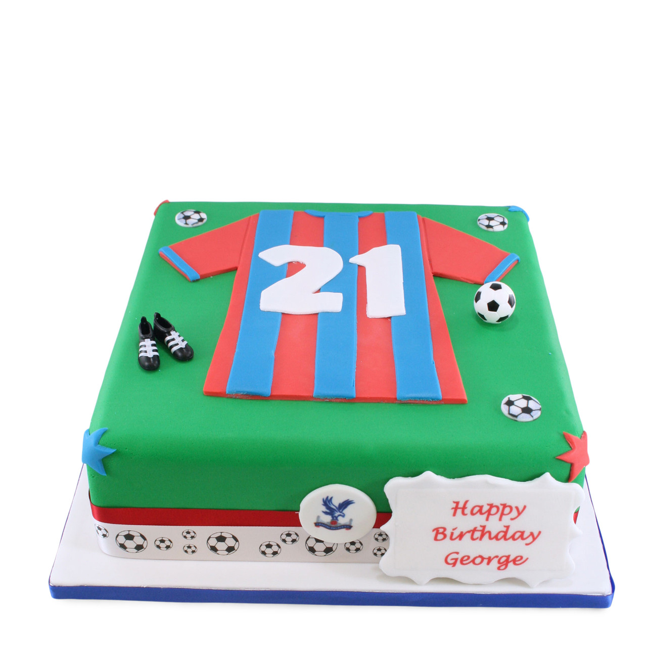 Manchester United Football Uniform Cake