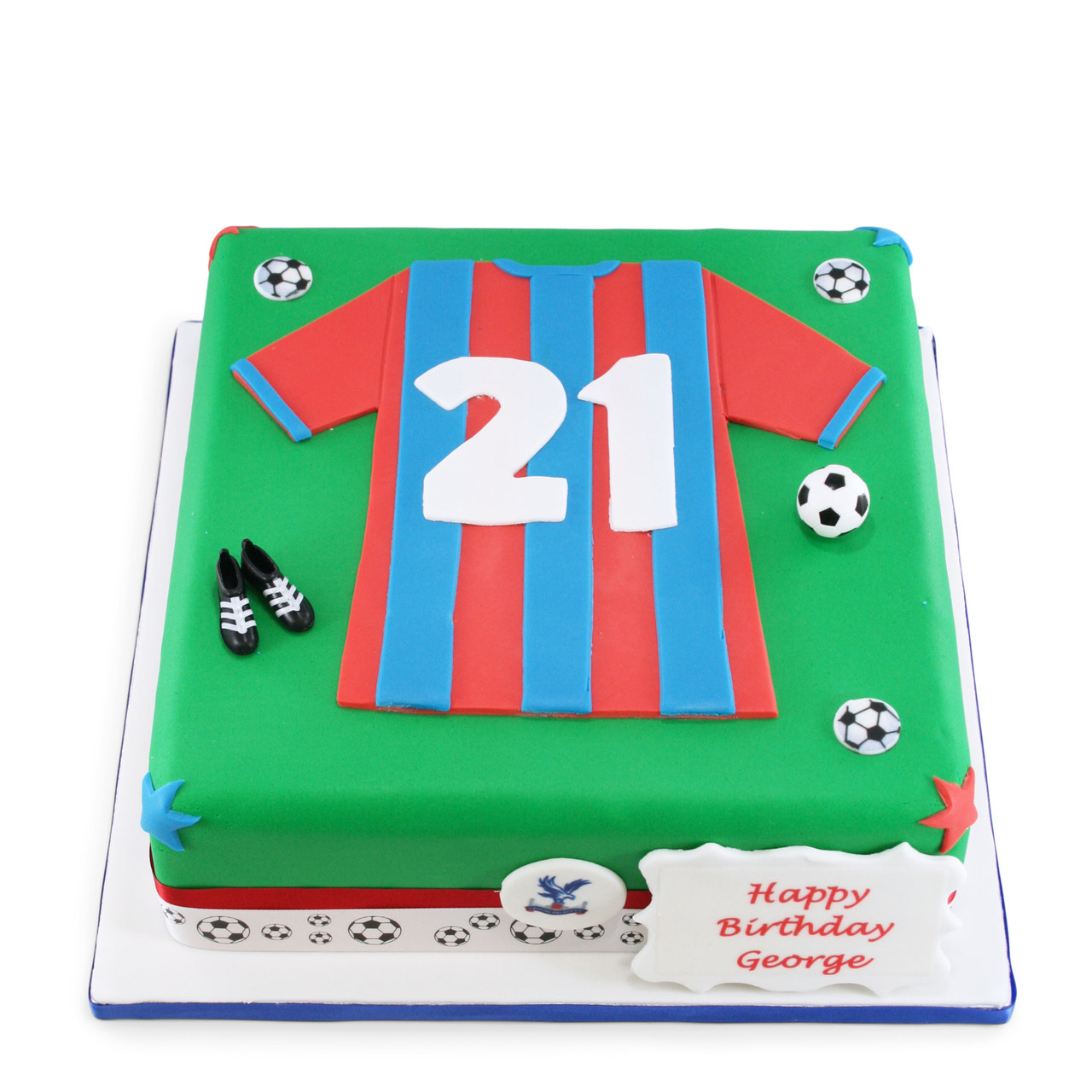 Football Cake with Grass Pitch | Aberdeen