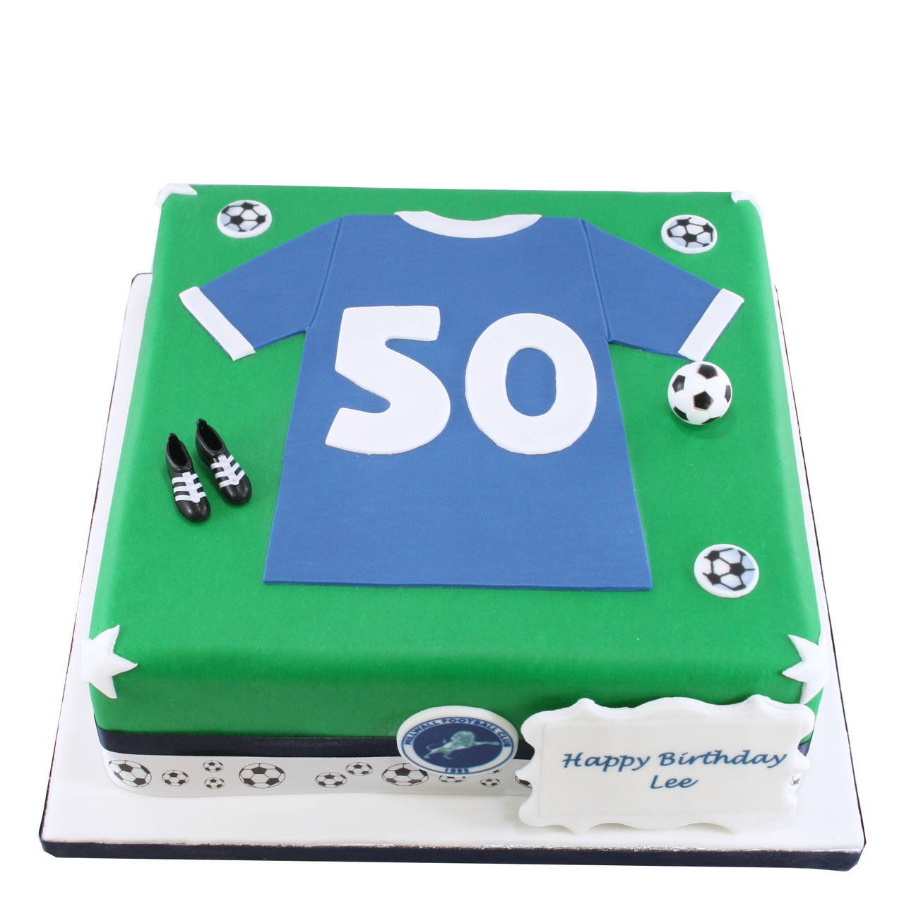 Man United Shirt Birthday Cake - Flecks Cakes