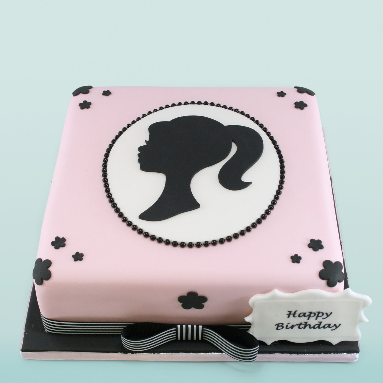 Pink Barbie Cake, Packaging Type: Box