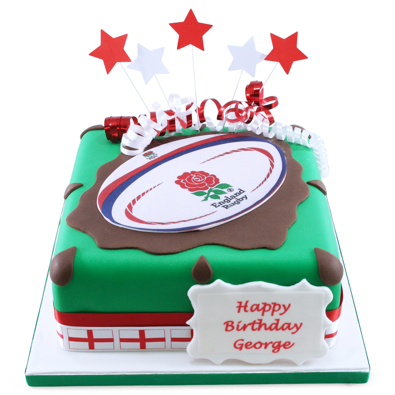 Rugby Ball Cake Top - Topcake Ireland