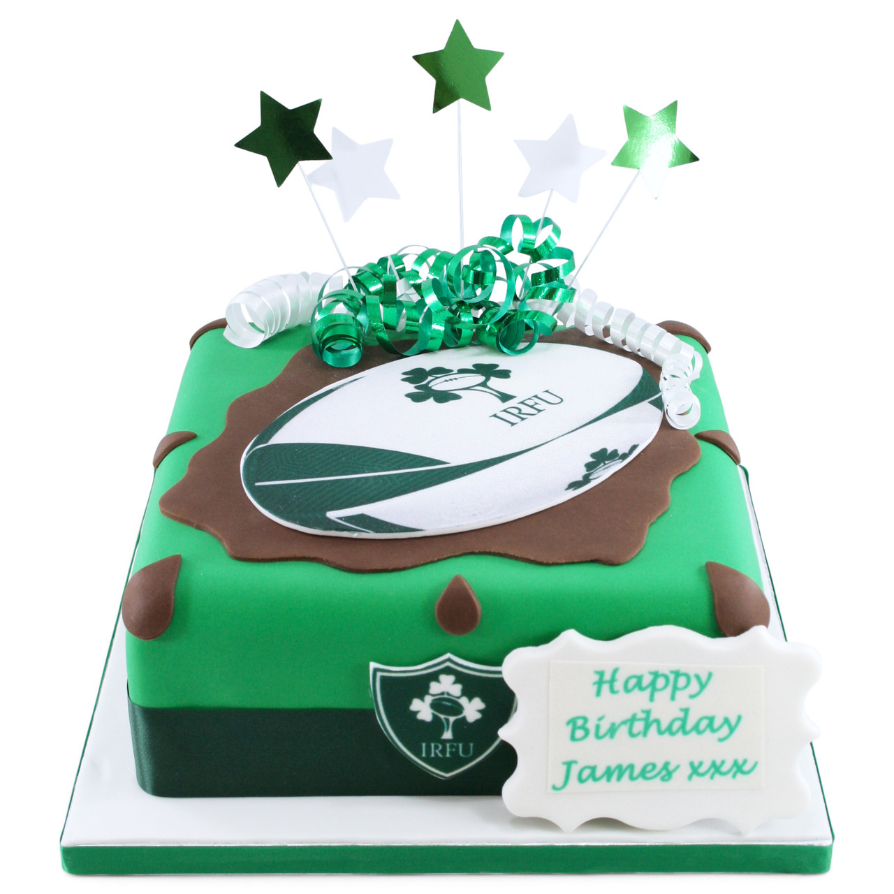 St Helens Saints Rugby Cake - Casa Costello