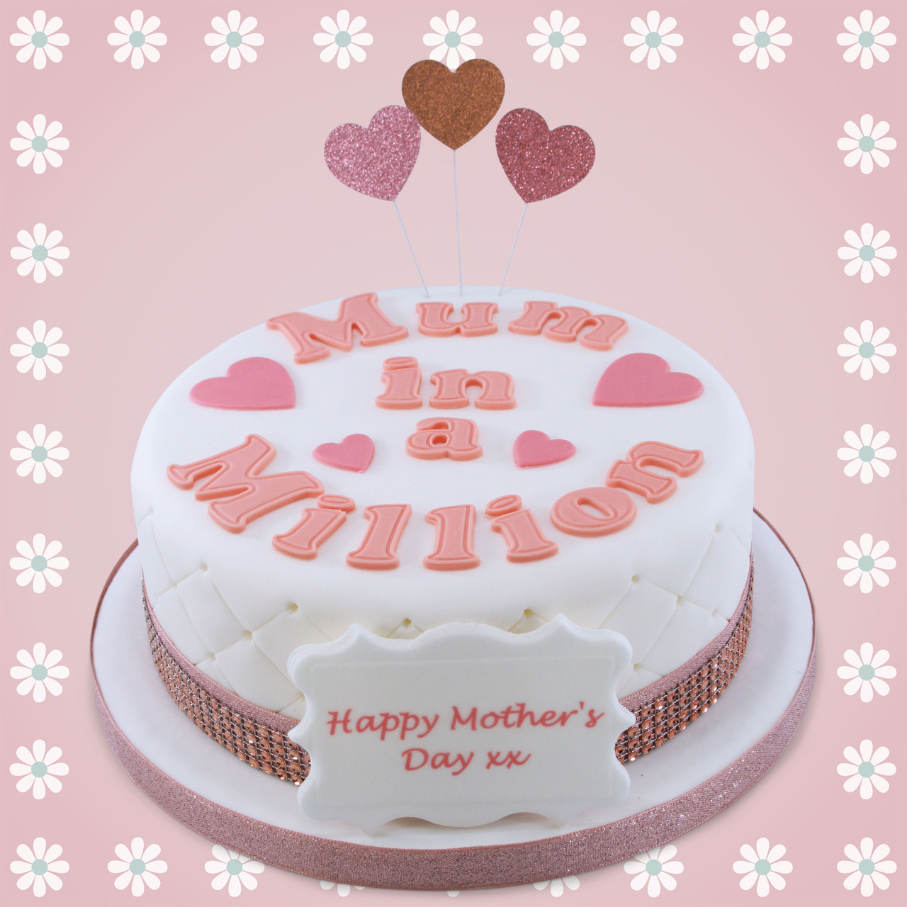 Happy Mothers Day Edible Image Topper for Cake — Choco House