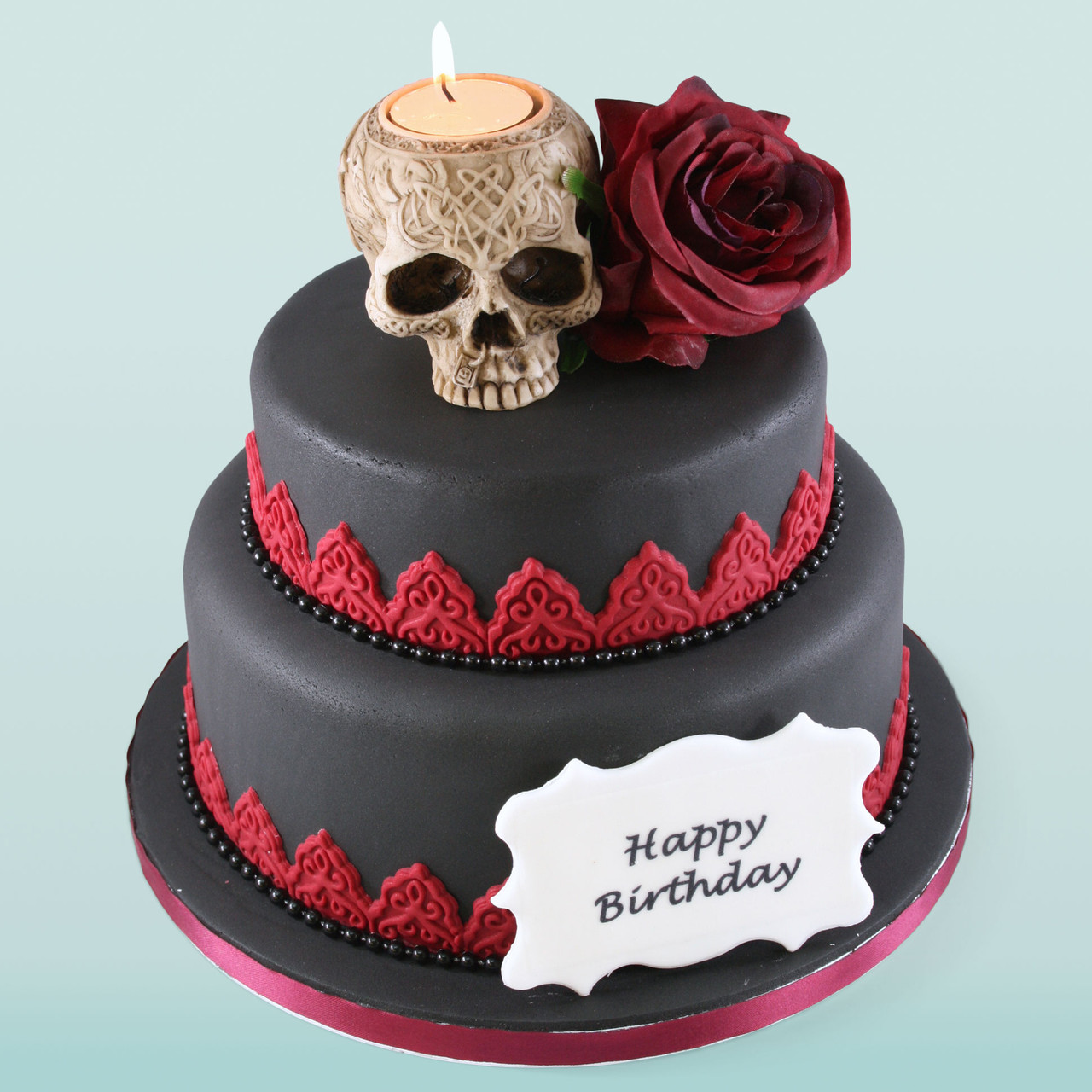 Two Tier Flower Cake | Best Cake for Birthday Events | Pandoracake.ae Dubai