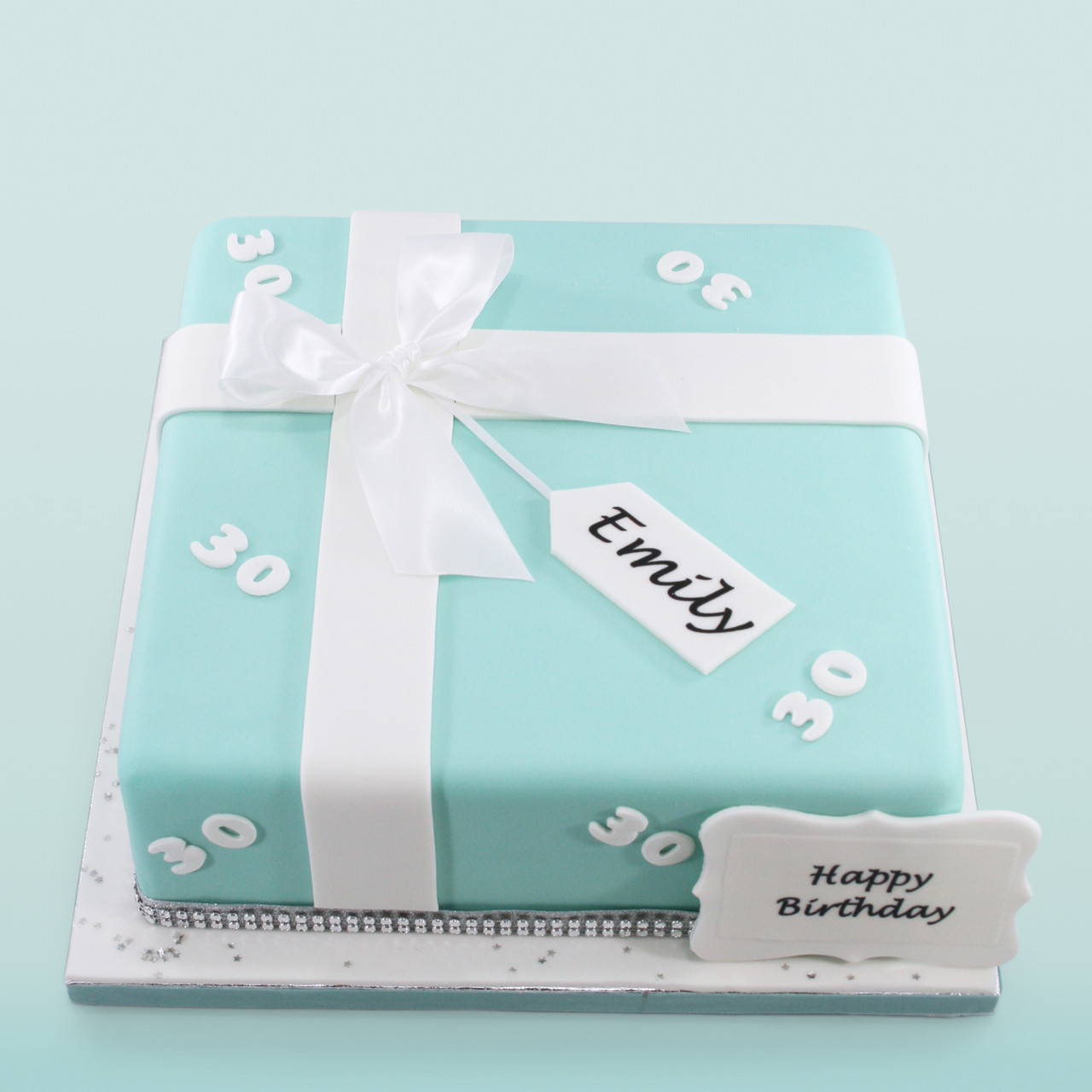 Tiffany Box Cake – Sweet Passion Cakery