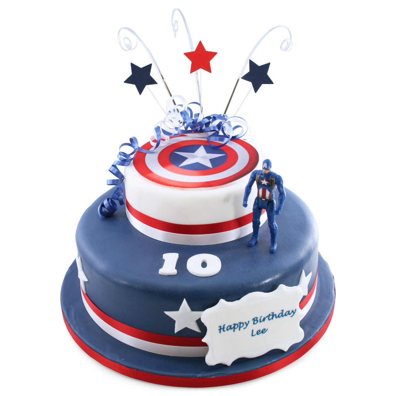 Free Vector | American independence day's cake with flat design