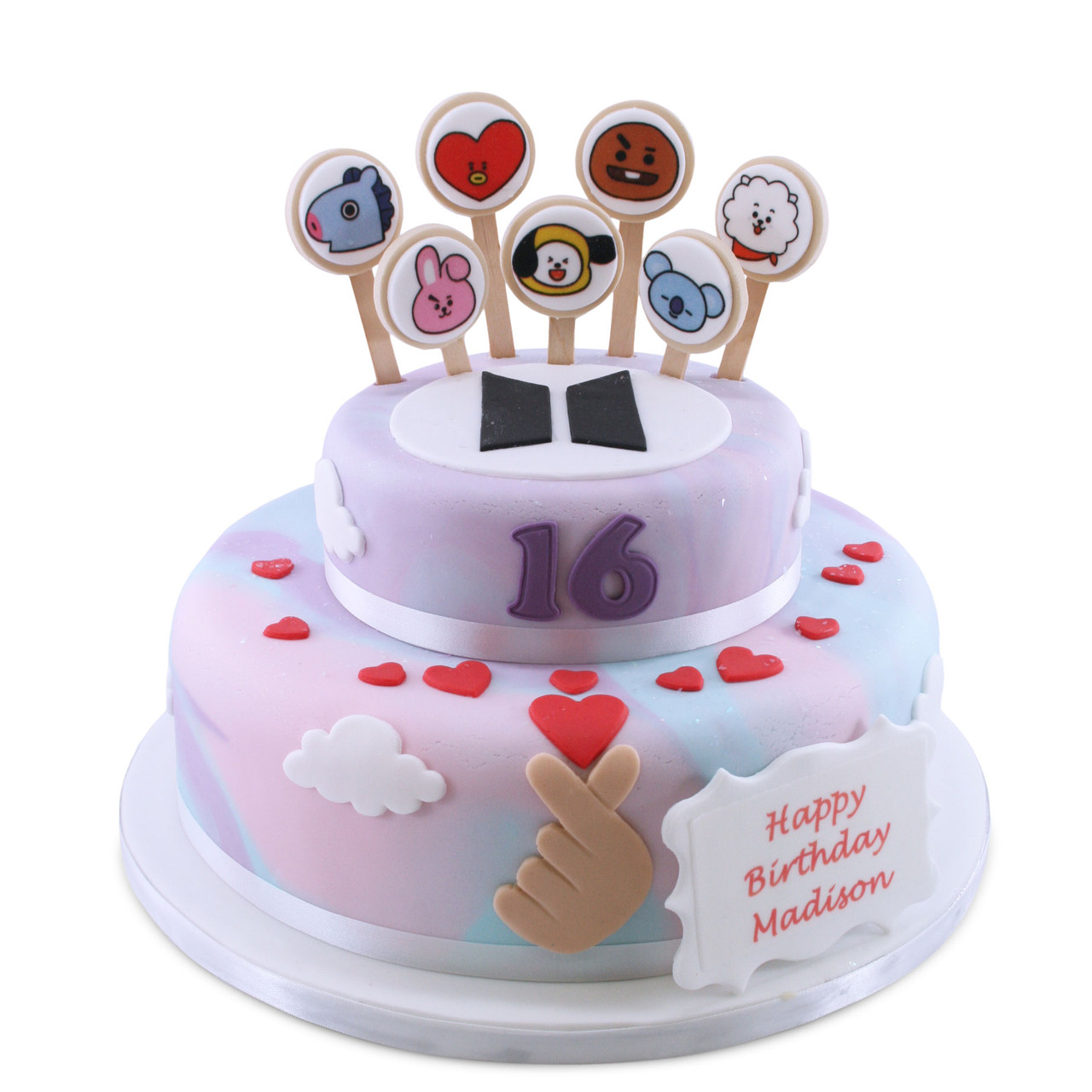 BTS Theme cake
