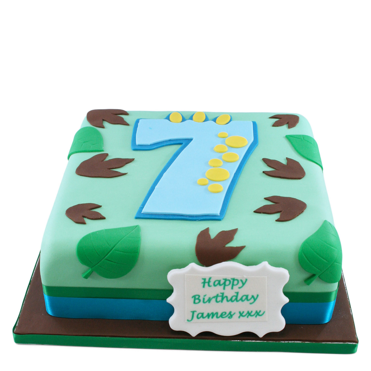 Dino-riffic Sheet Cake - Wilton