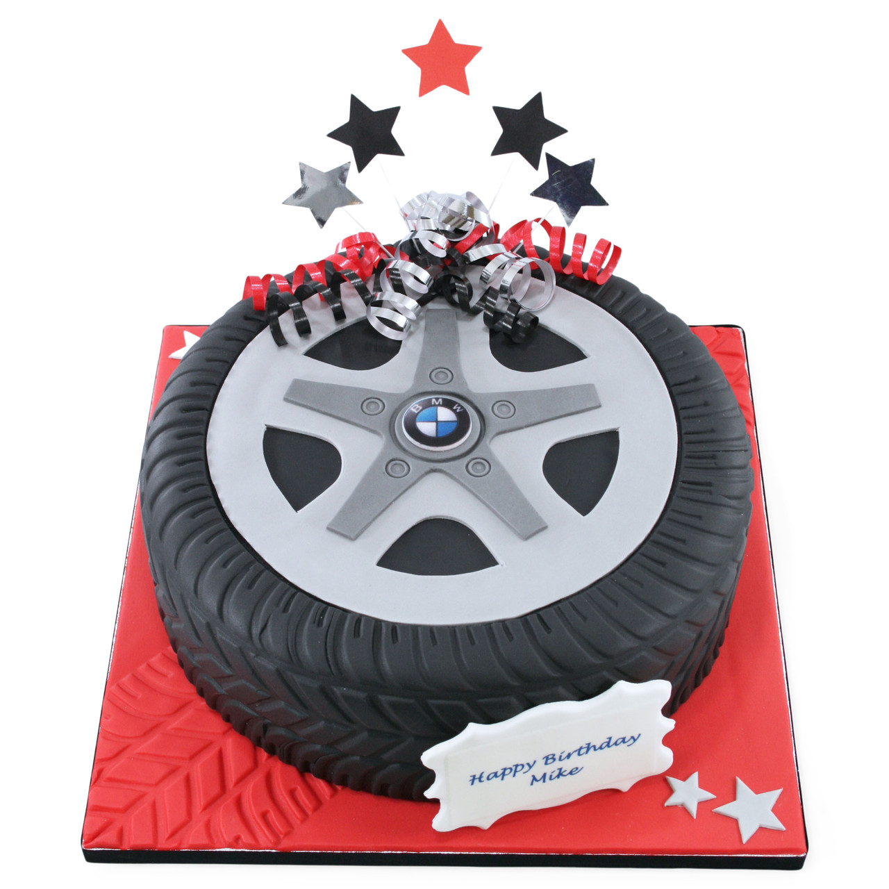 Birthday Cake - Tyre Cake - Cakes and Balloons by Debbie