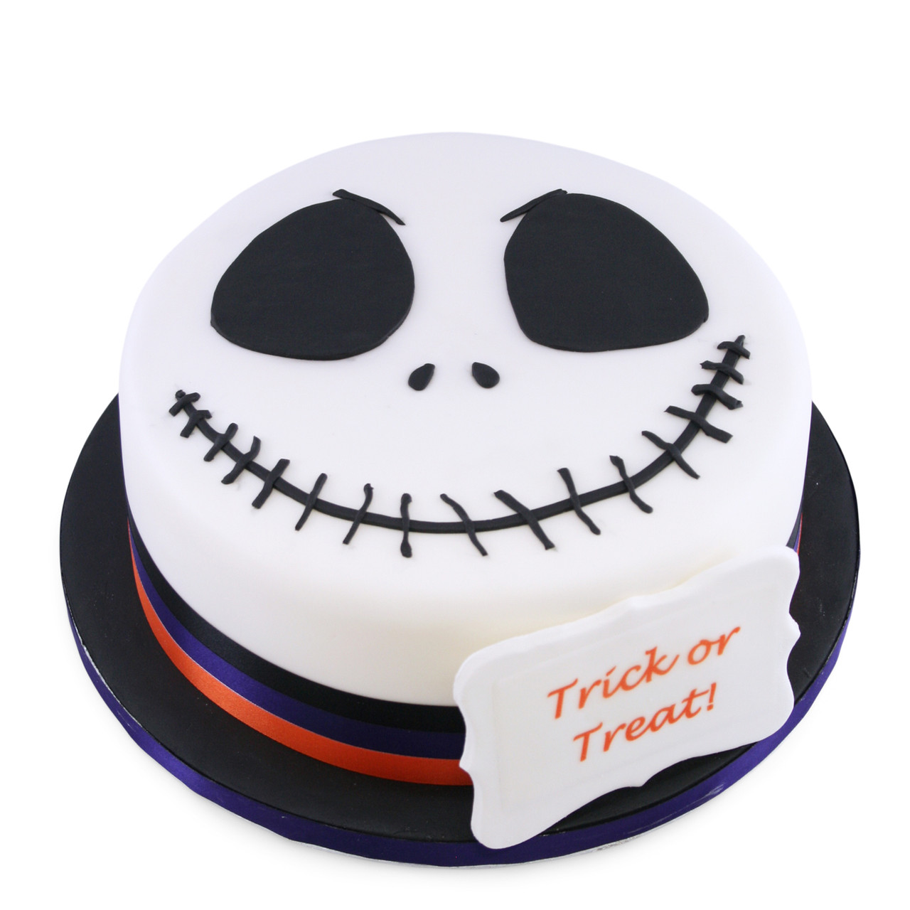 Nightmare Before Christmas Cake (Jack Skellington Cake) - Family Spice