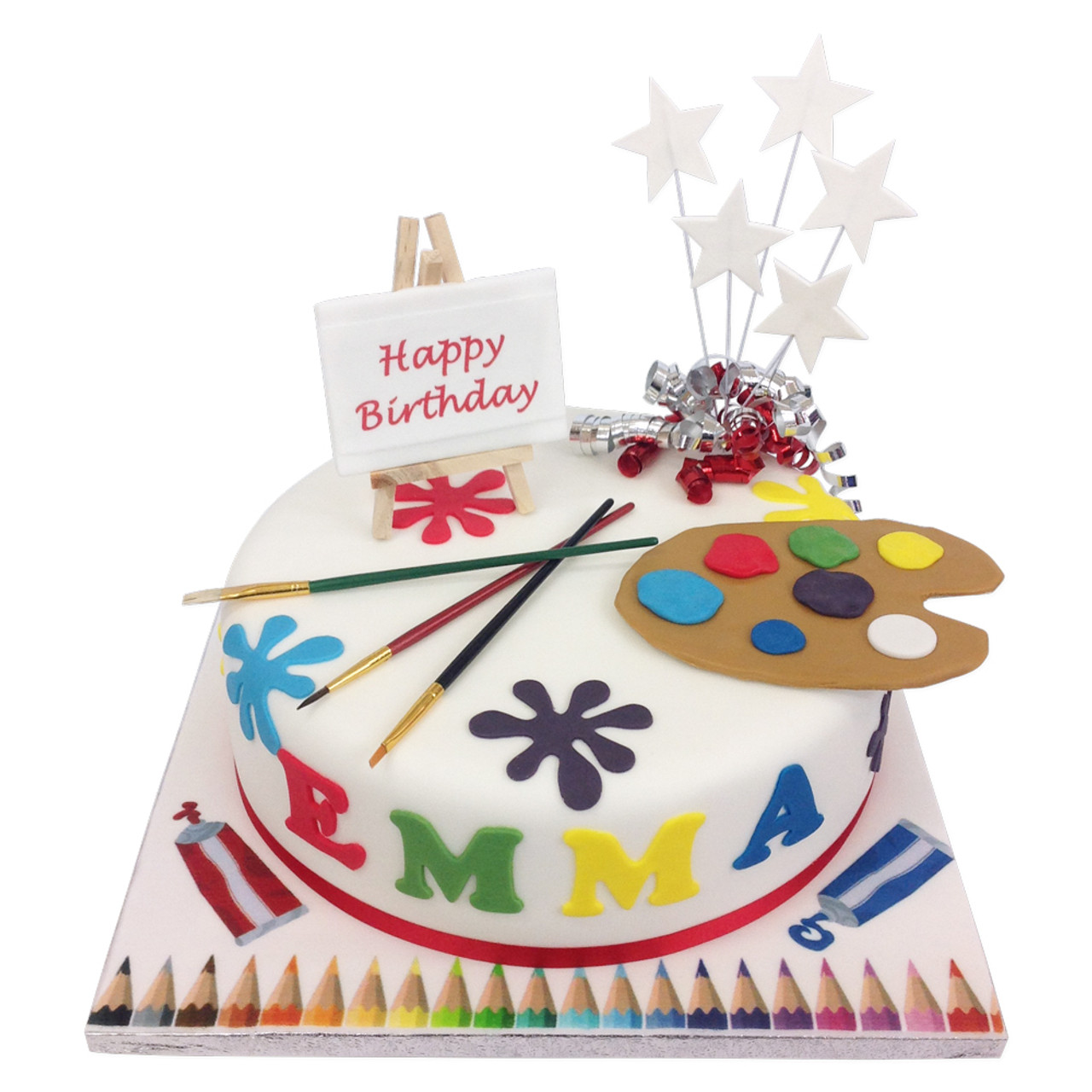 Artist Palette Cake | Birthday Cakes | The Cake Store