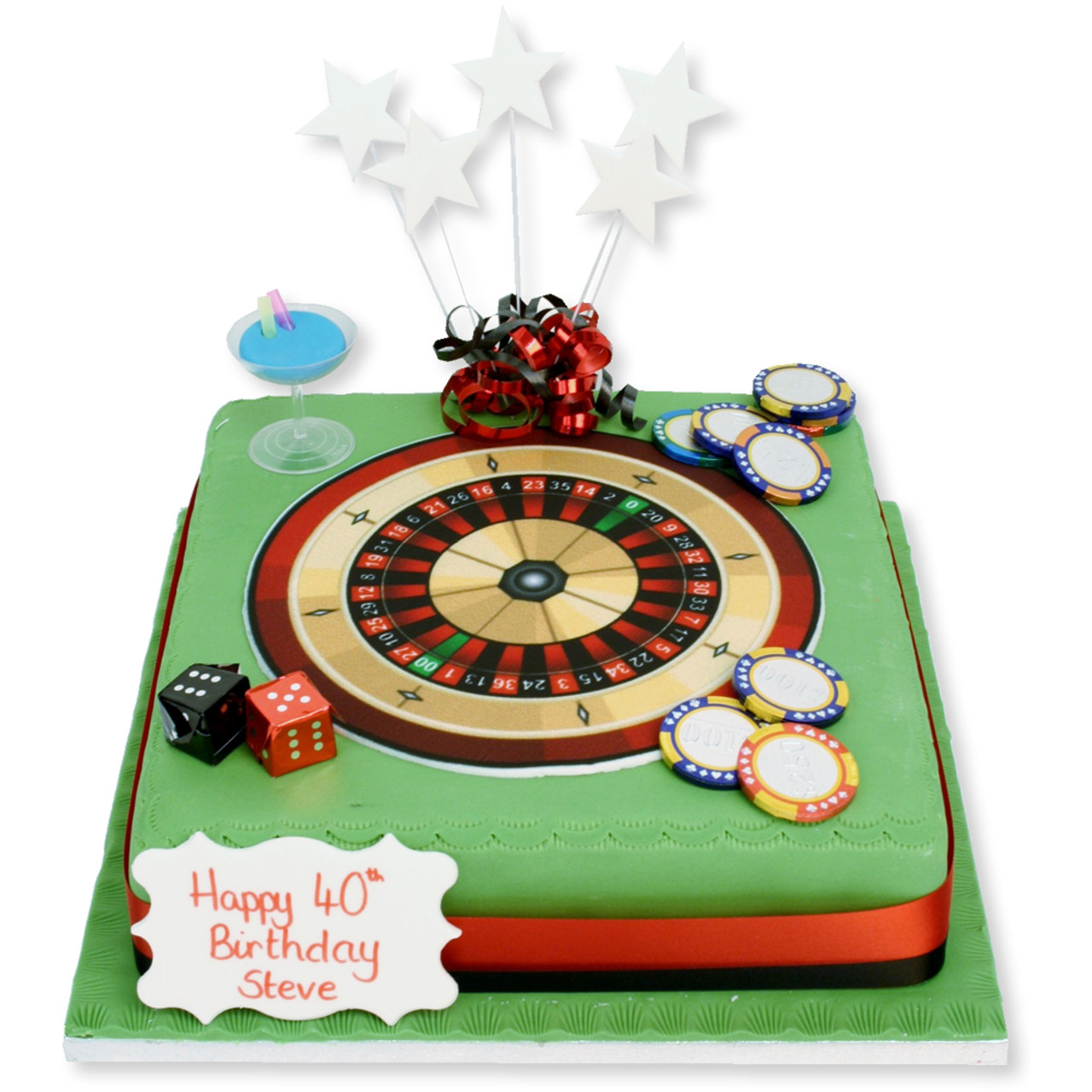 Rapid Roulette Cake Topper – Frans Cake and Candy