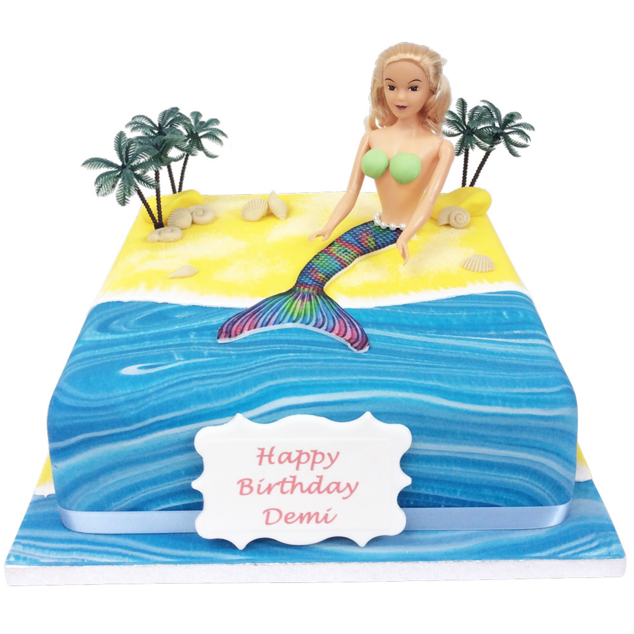 Mermaid Treasure Two~Tier Cake |Two Tier Cake|The Cake Store