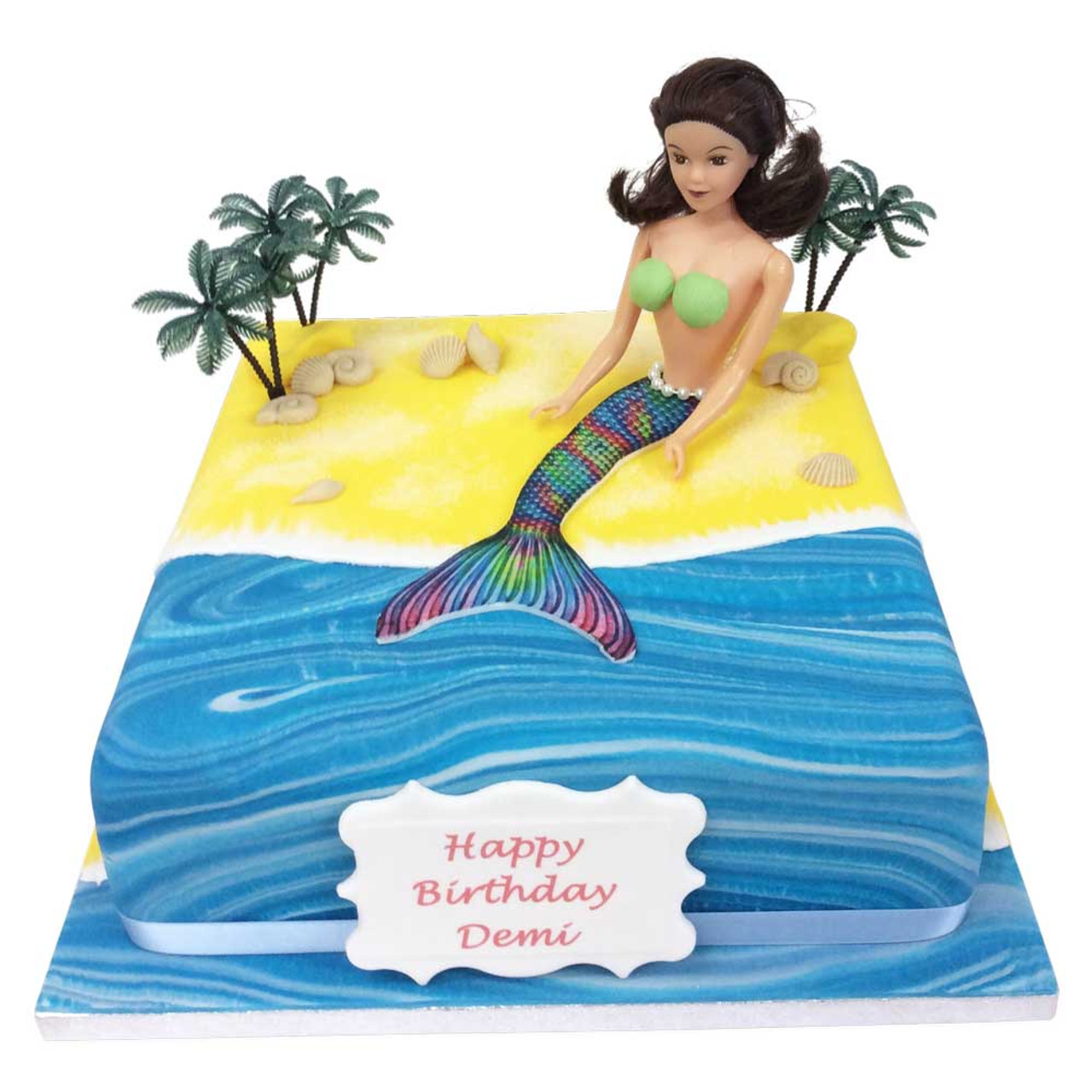 Mermaid Sheet Cake (Beautiful Beginner Recipe)