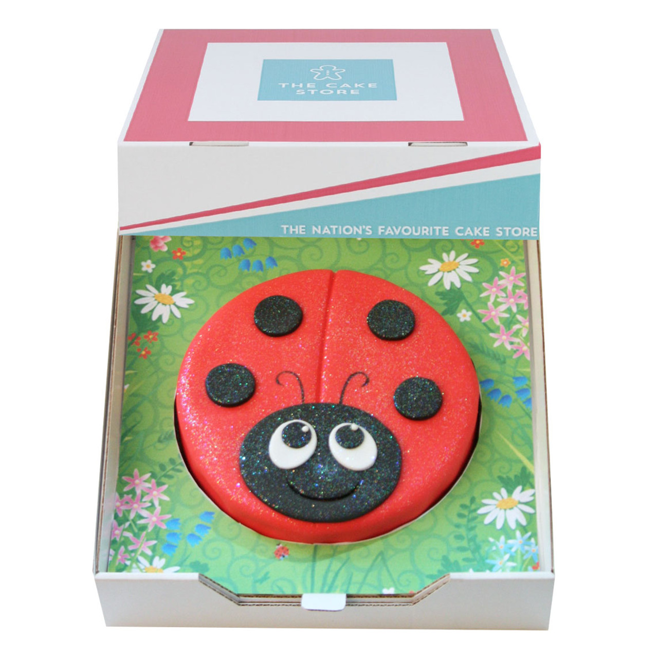 Lady Bug Cake - 1105 – Cakes and Memories Bakeshop