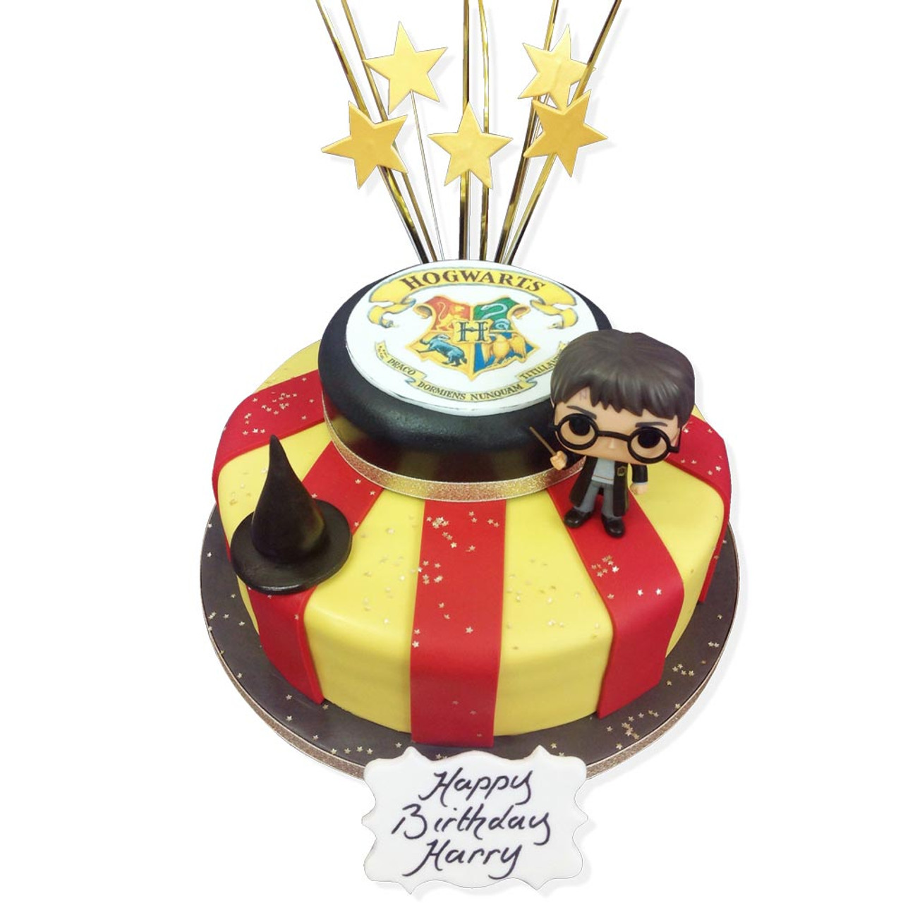 Harry Potter's Eleventh Birthday Cake - The Starving Chef