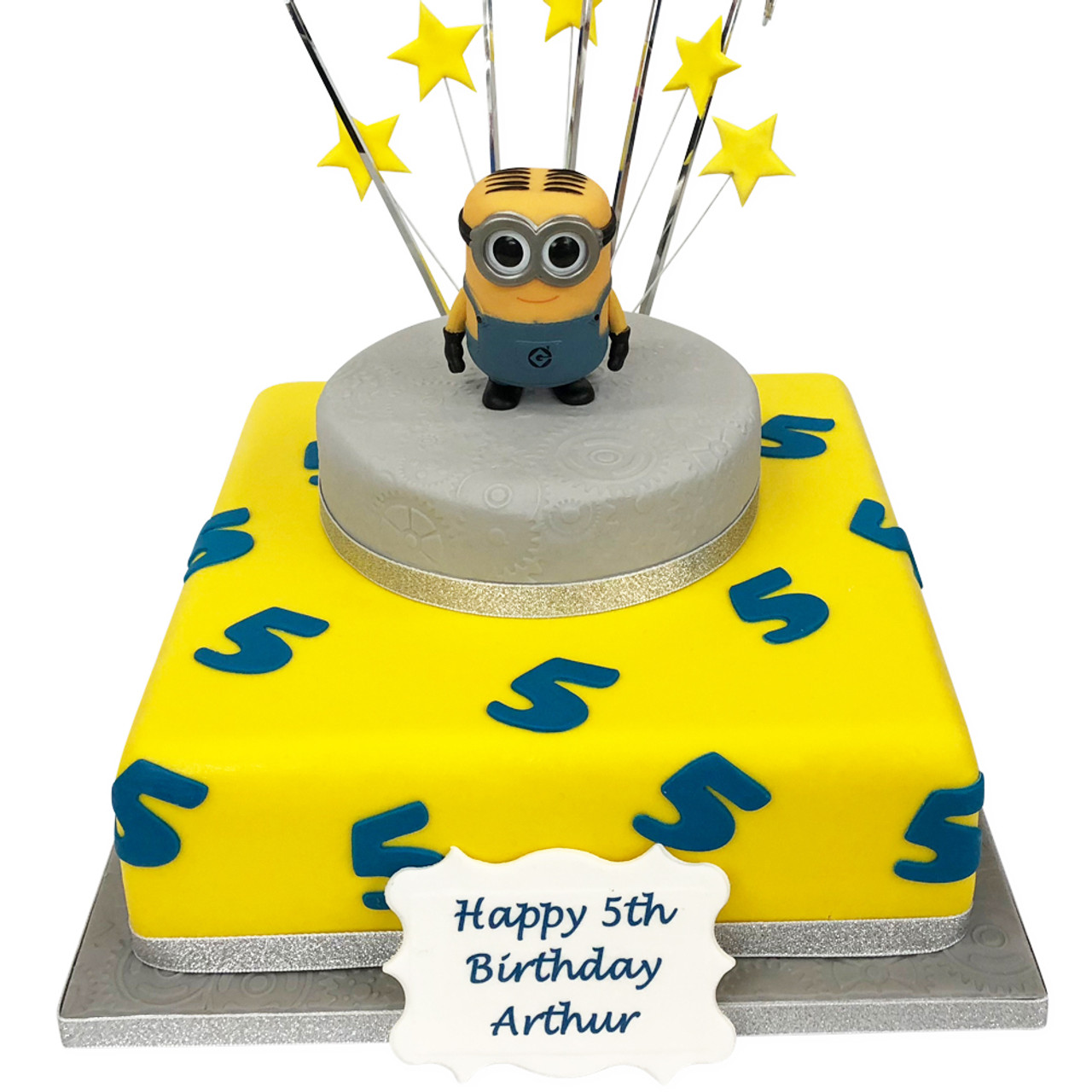 birthday minion cake