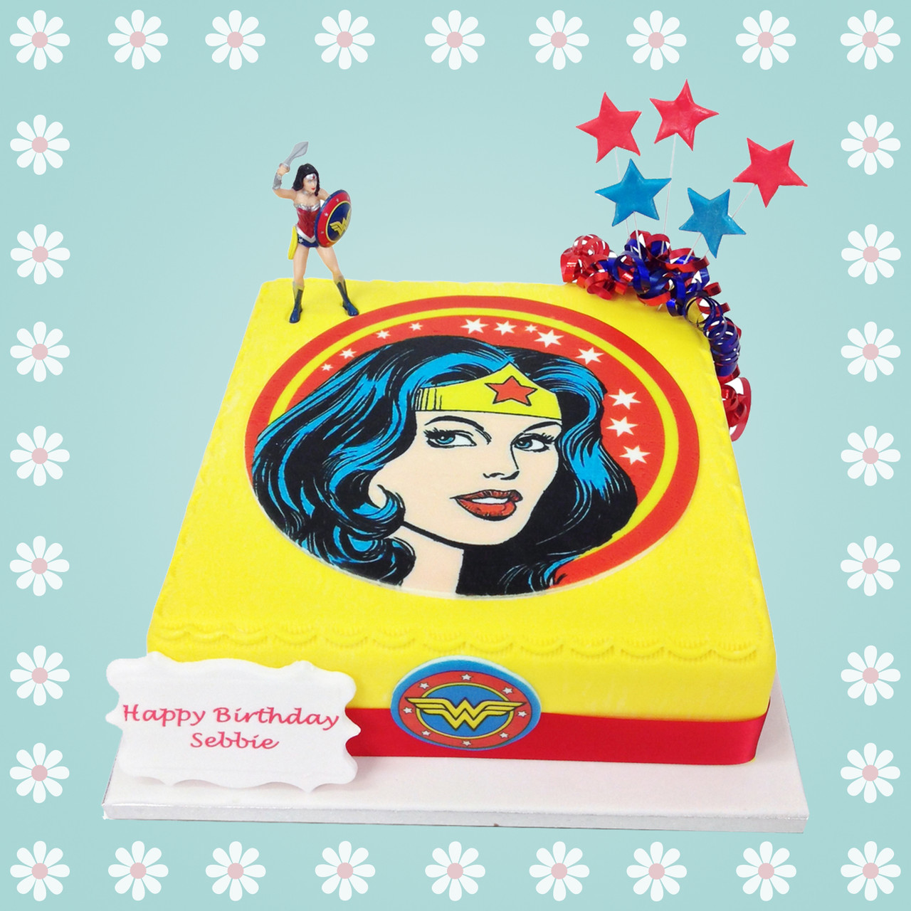 Wonder Woman - Birthday Cake Topper | POSH TOPPERS