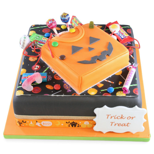 Trick or Treat Two~Tier Cake