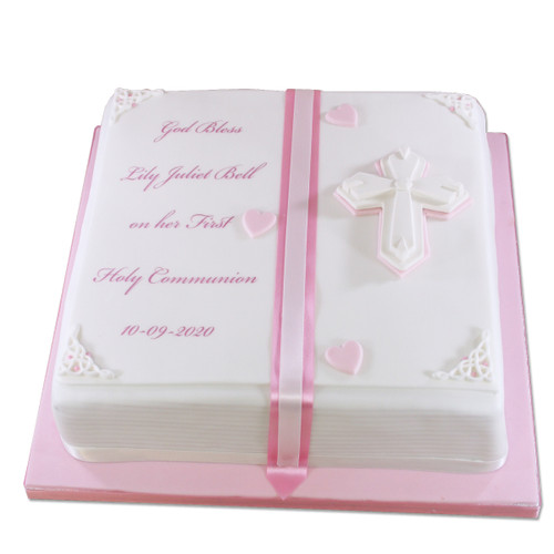 HOLY COMMUNION CAKE | THE CRVAERY CAKES