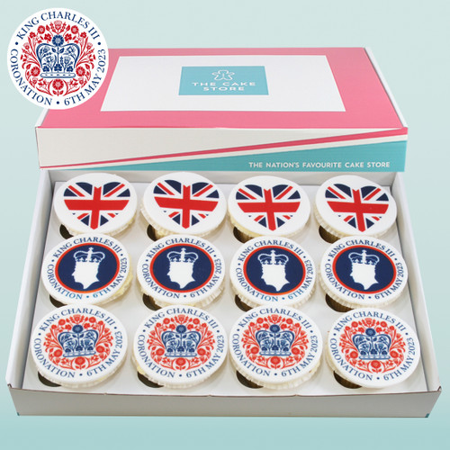 Crowned Cupcake Box Set