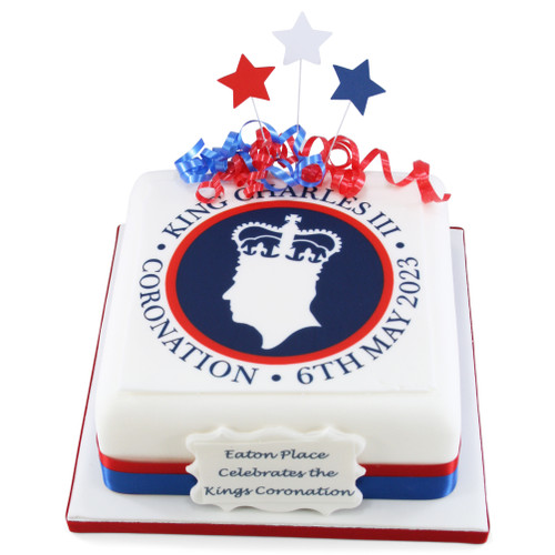 Coronation 6th May Cake (Square)