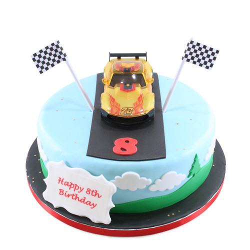 Race Car Cake - MIA'S BAKERY