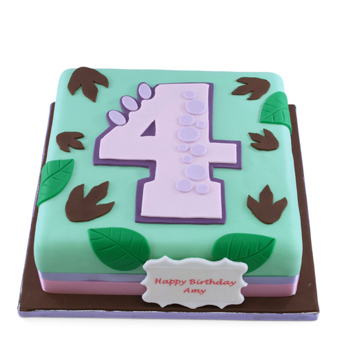www.cake.lk | Dinosaurs Print Cake 2kg