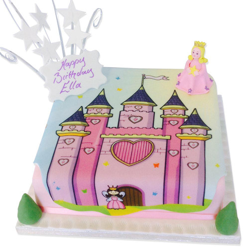 Princess Castle Cake