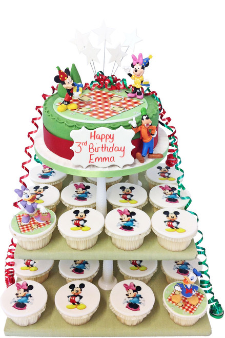 Mickey and Minnie Cake Tower
