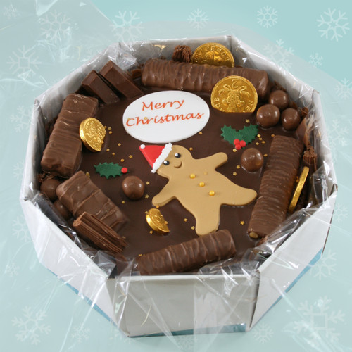 Gingerbread Choc-a-Box-Cake