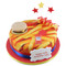 Burger n Chips Cake