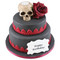 Gothic Greetings Two~Tier Cake