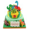 Dinosaur Two~Tier Cake