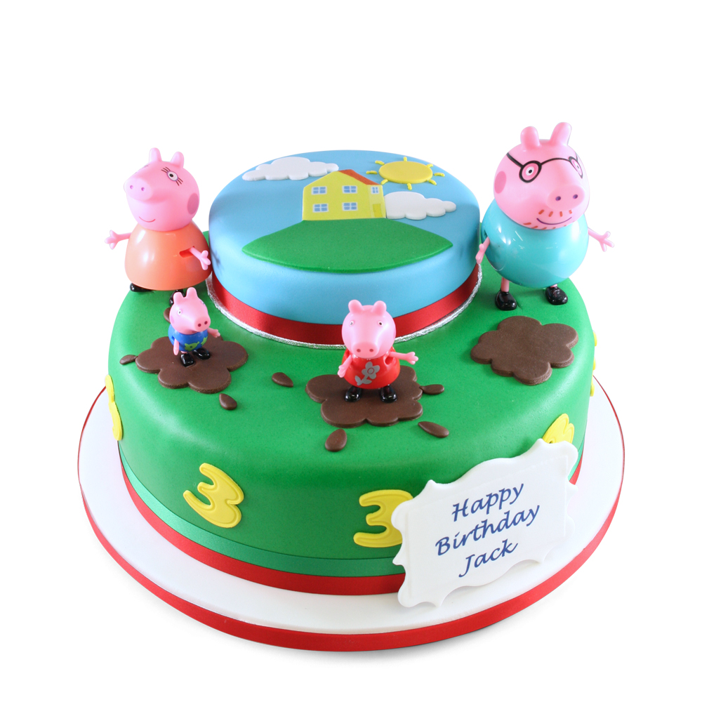Peppa Pig Cake - 5304 – Cakes and Memories Bakeshop
