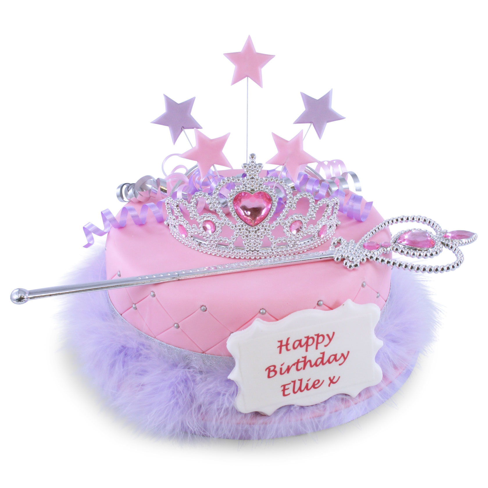 Princess Pink Crown Pearl Cake | Promo Cakes in Singapore – Blissful Moon  Bakery
