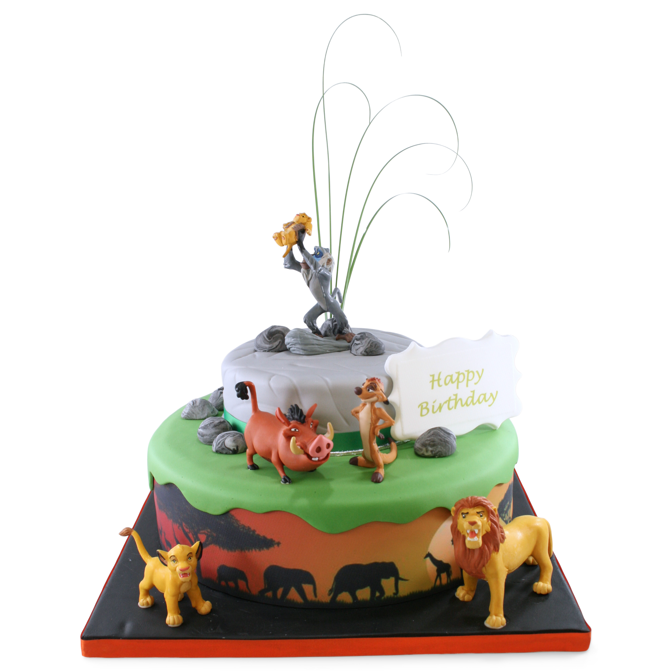 Cool Homemade Lion King Birthday Cake