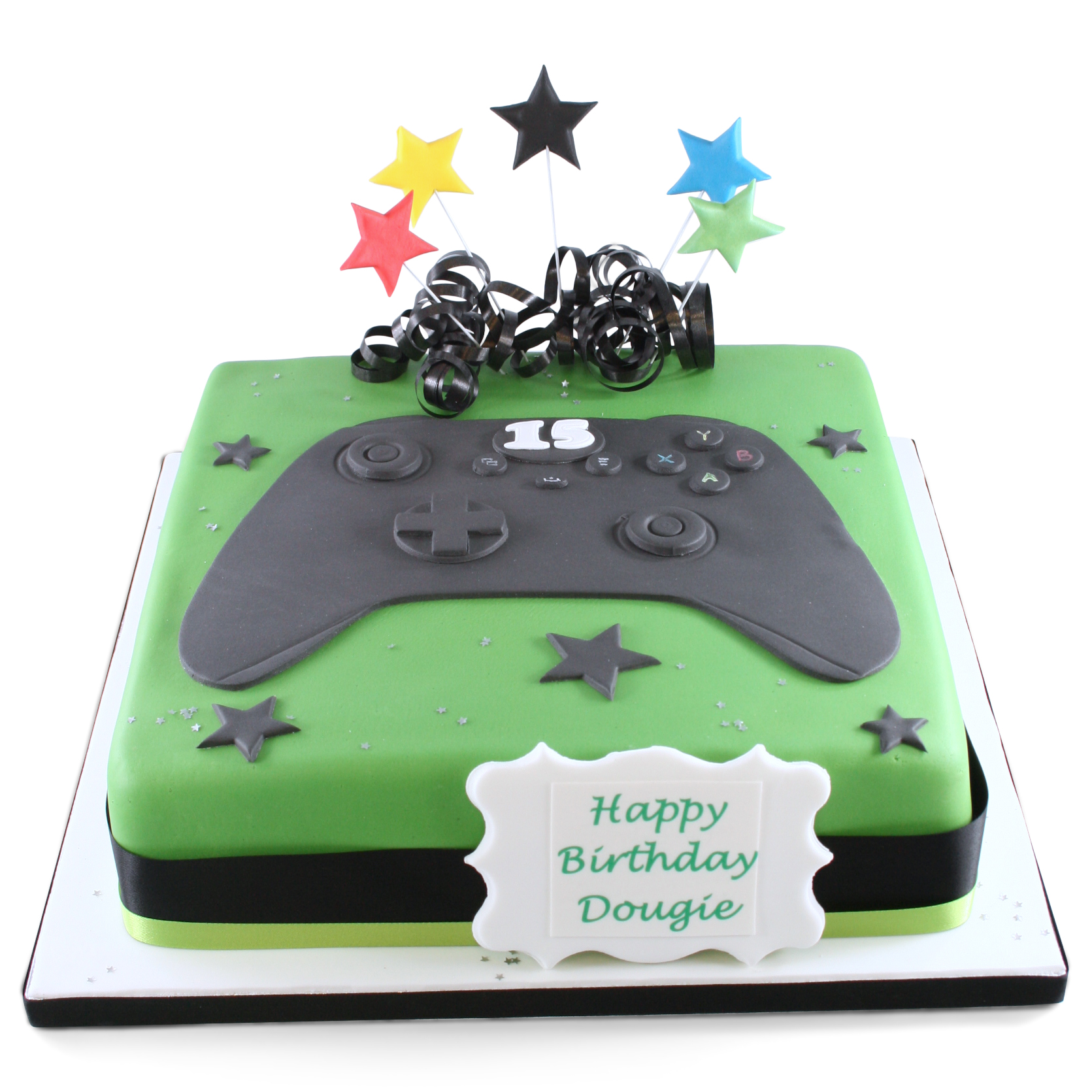 Amazon.com: Gamer (Xbox One) Personalized Cake Toppers 1/2 11 x 17 Inches  Birthday Cake Topper : Grocery & Gourmet Food